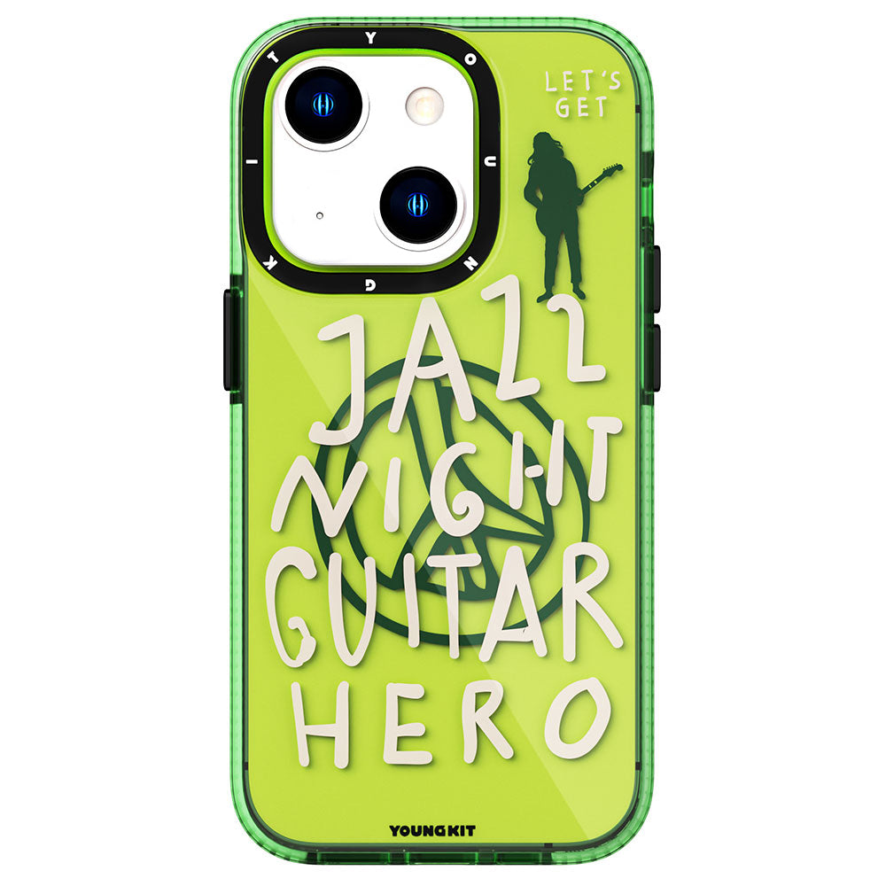 YoungKit Jazz Serisi iPhone 13 Şeffaf Renkli Yazı Temalı Tasarım Telefon Kılıfı - 3 YoungKit Jazz Serisi iPhone 13 Şeffaf Renkli Yazı Temalı Tasarım Telefon Kılıfı - 3